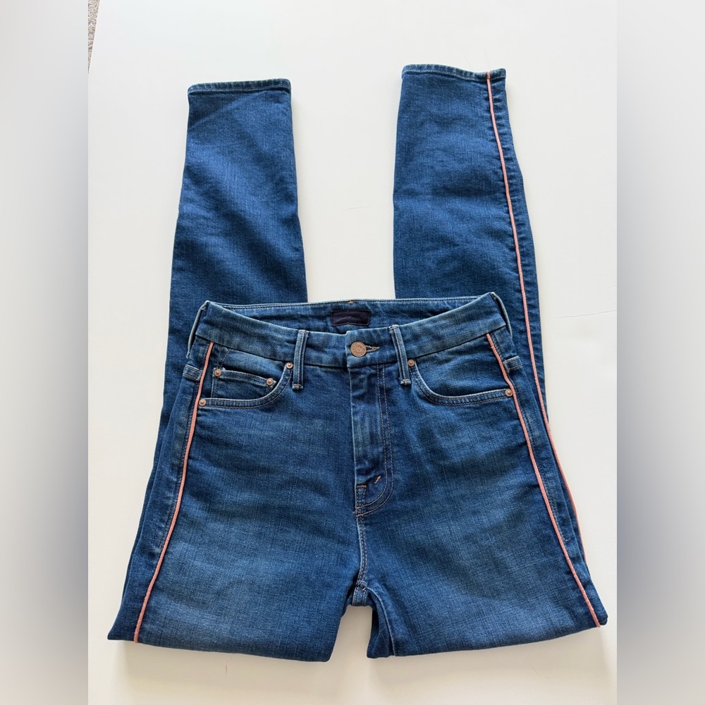 MOTHER jeans Looker Skinnny Size 24 - Picture 3 of 11